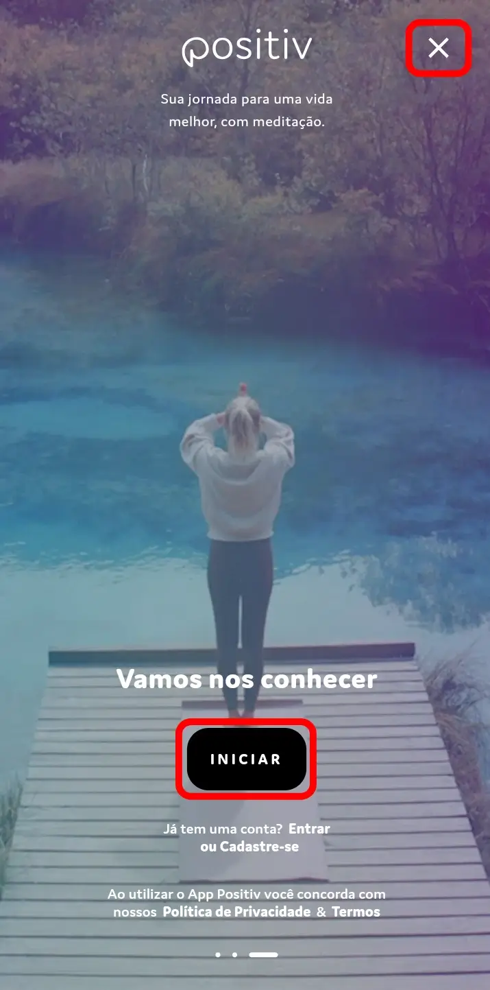 Passo a passo do Caminho B — Entrar anonimamente e depois cadastrar (parte 1) - passo 1