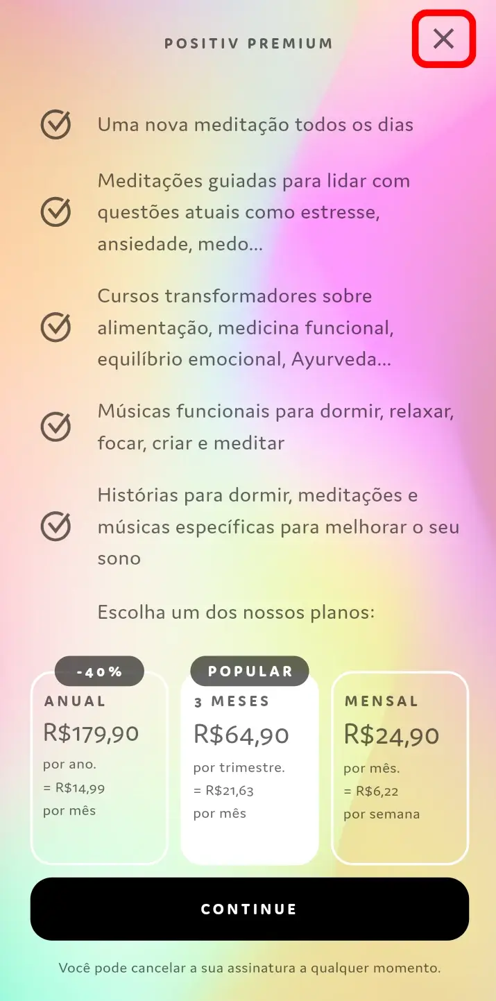 Passo a passo do Caminho B — Entrar anonimamente e depois cadastrar (parte 1) - passo 2