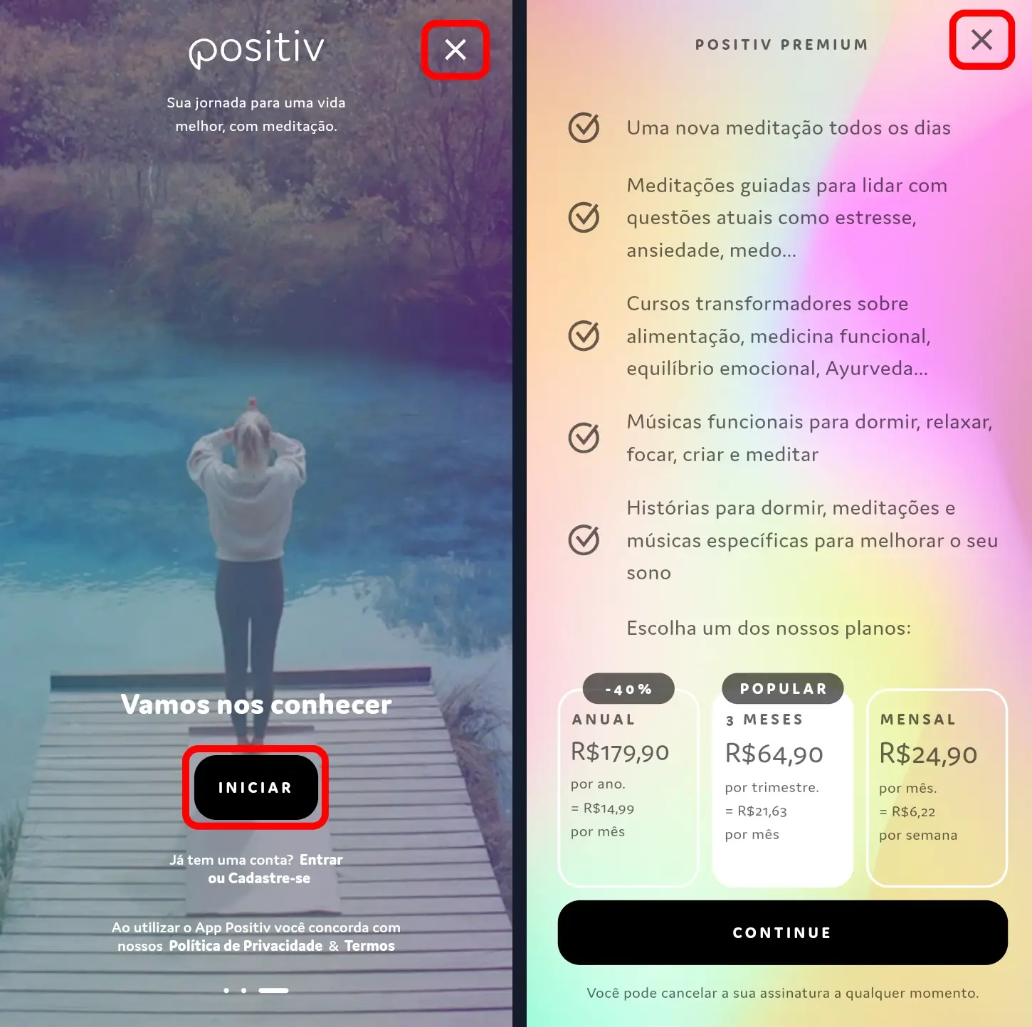 Passo a passo do Caminho B — Entrar anonimamente e depois cadastrar (parte 1)